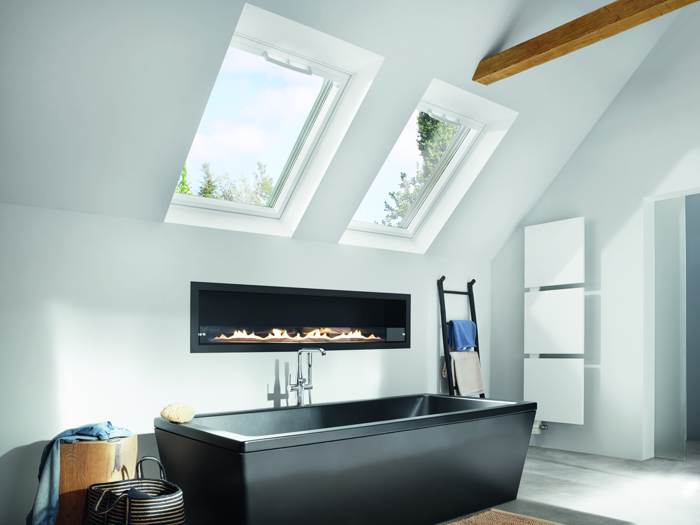 Fenster, Dachfenster, Innenarchitektur, Baden, Handtasche, Fenster, Dachfenster, Innenarchitektur, Baden, Handtasche