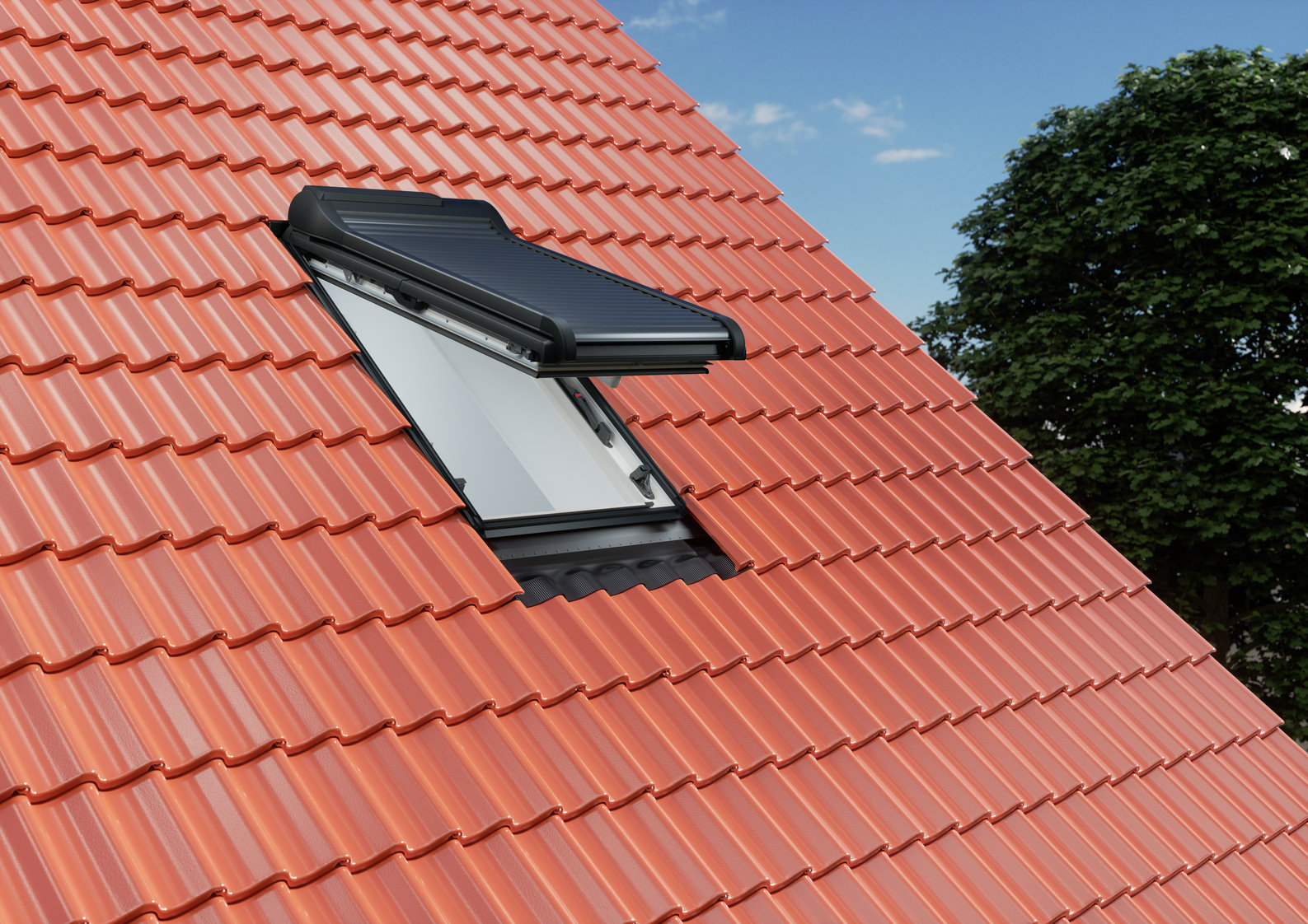 Roto Designo R8 Außenrollladen Austauschfenster ZRO-2032886M Gebäude, Fenster, Wohnen, Dach, Dachfenster