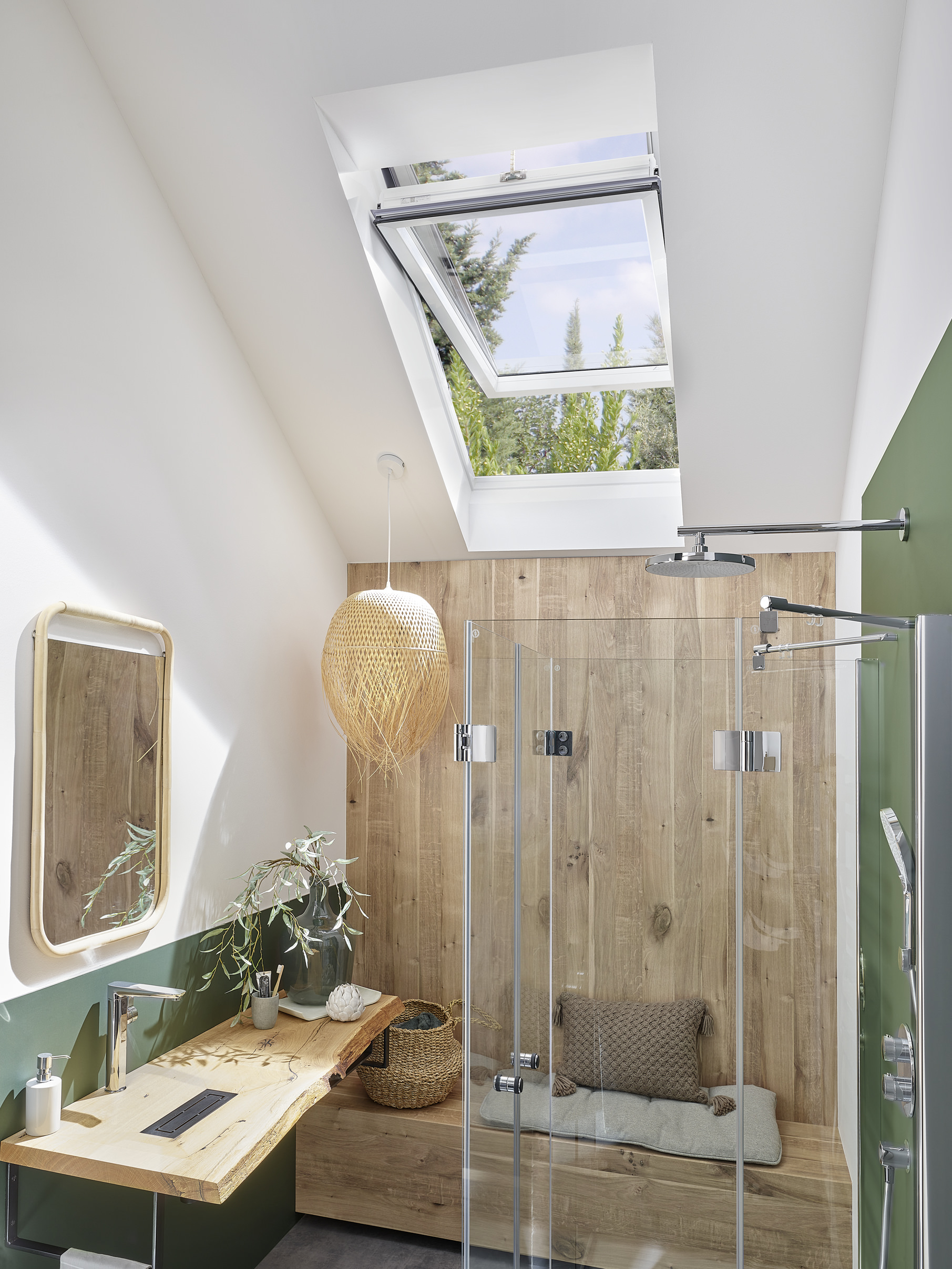 Drinnen, Innenarchitektur, Fenster, Gebäude, Dachfenster